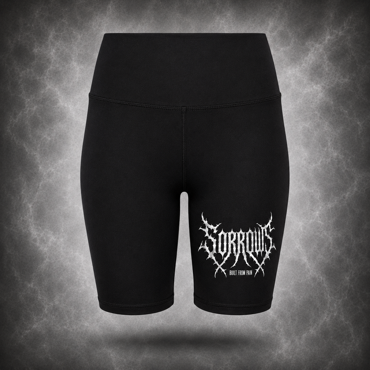 Built From Pain Biker Shorts — Logo design