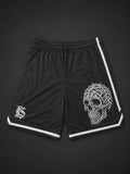 Thorn Skull Mesh Shorts
