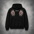 Peony Hoodie - Dusty Pink colourway