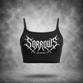 Sorrows Logo Cami Crop Top front view