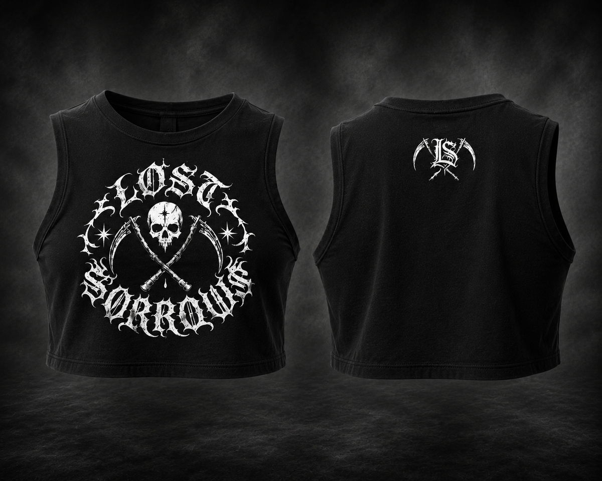 Lost Sorrows Scythe Crop T-Shirt